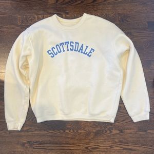 Pastel Yellow Scottsdale Crewneck